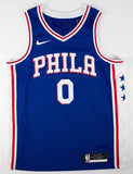 Tyrese Maxey Signed Philadelphia 76ers Nike NBA Swingman Jersey (Fanatics) P.G.