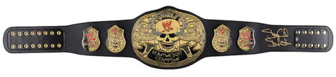 Stone Cold Steve Austin Autographed Replica WWE Championship Belt Fanatics