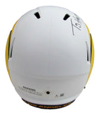 Torry Holt Signed Rams Full Size Lunar Eclipse Replica Helmet Beckett 165088