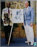 Cowboys Tom Landry & Mel Renfro Signed 16x20 Framed Photo BAS #AG010173