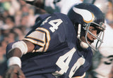 Chuck Foreman Signed Minnesota Vikings Jersey (JSA COA) 5x Pro Bowl 1973-1977 RB