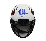 Mark Ingram Signed Houston Texans Speed Lunar NFL Mini Helmet