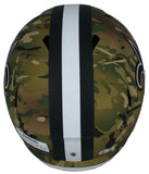 Rashid Shaheed Autographed in Black Saints Camo Full Size Speed Helmet Beckett