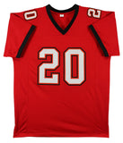 Ronde Barber "HOF 23" Authentic Signed Red Pro Style Jersey BAS Witnessed