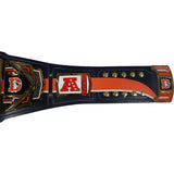 Bo Nix Autographed/Signed Denver Broncos WWE Belt Beckett Witness 49639