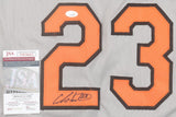 Chris Hoiles Signed Baltimore Orioles Jersey (JSA COA) Orioles Hall of Fame 2006