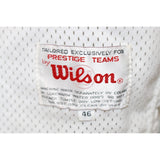 John Elway Autographed Denver Broncos Wilson Sz 46 White Jersey Beckett 52847