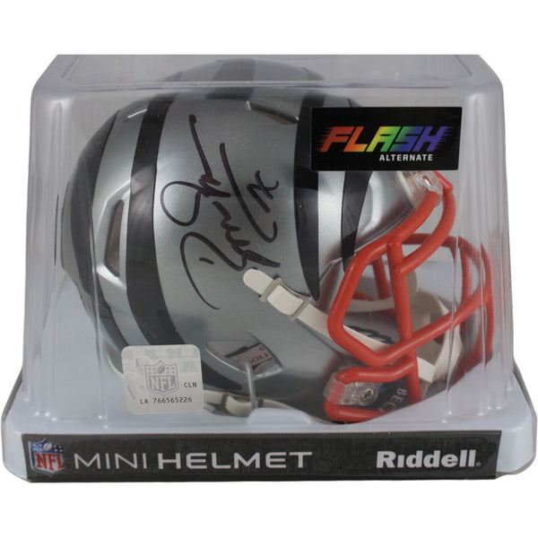 Boomer Esiason Autographed Cincinnati Bengals Flash Mini Helmet Beckett W 53614
