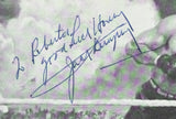 Jack Dempsey Autographed/Signed 14x9.5 Restaurant Menu JSA BA211681