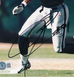 Jerry Porter Signed/Autographed 8x10 Photo Las Vegas Raiders Beckett 183524