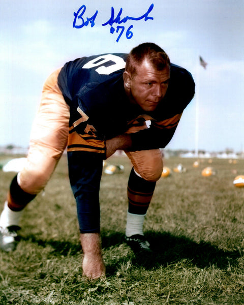 Packers Super Bowl Champ BOB SKORONSKI Signed 8x10 AUTO Photo #6 - GBP HOF