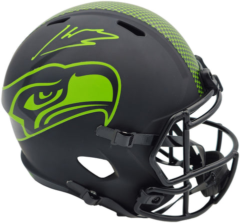 KENNETH WALKER III AUTOGRAPHED SEAHAWKS ECLIPSE FULL SIZE HELMET BECKETT 235706