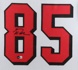 George Kittle Signed San Francisco 49ers 35" x 43" Framed Jersey (Beckett) T.E.