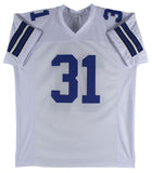 Roy Williams Authentic Signed White Pro Style Jersey Autographed BAS Witnessed