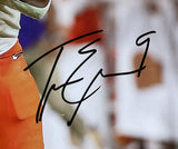 Travis Etienne Signed 16x20 Clemson Tigers Run Photo BAS