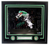 Saquon Barkley Philadelphia Eagles Autographed 16x20 Photo Framed PSA/DNA 204008