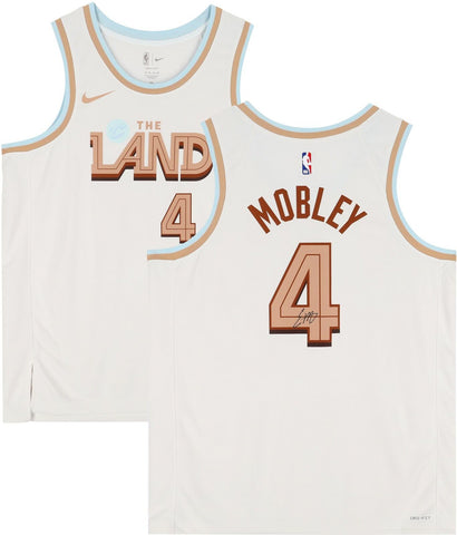 Signed Evan Mobley Cavaliers Jersey