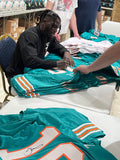 Tyreek Hill Signed Miami Dolphins Teal Jersey (Beckett) 6xPro Bowl Receiver