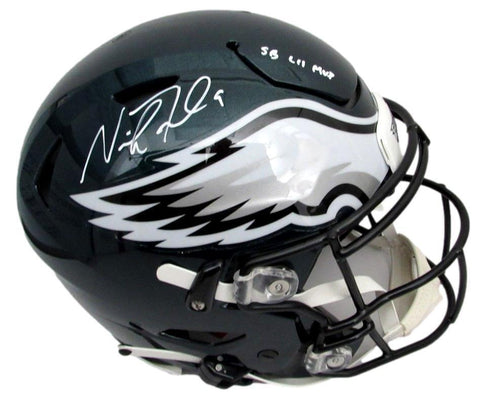 Nick Foles Signed/Inscr Full Size Speed Flex Auth Helmet Eagles Fanatics 188043