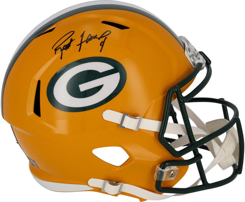 Brett Favre Green Bay Packers Autographed Riddell Speed Replica Helmet