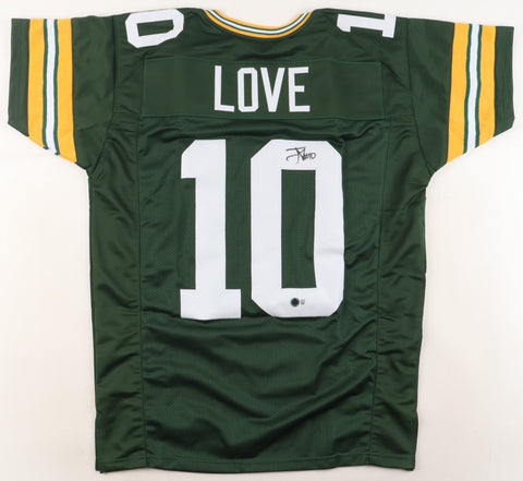 Jordan Love Signed Green Bay Packers Jersey (Beckett) 2020 1st Round Pick Q.B.