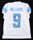 Jameson Williams Signed Detroit Lions Jersey (Beckett) 2023 Season Jersey Number