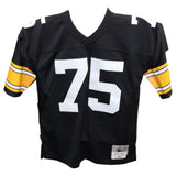 Joe Greene Signed Pittsburgh Steelers M&N Jersey sz L HOF Beckett 42836