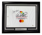 Bryson DeChambeau Signed Framed Arnold Palmer Invitational Golf Flag BAS