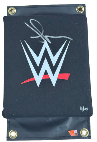 Gunther Signed WWE Logo Turnbuckle LE /25 Auto Fanatics WWE Under Wraps COA