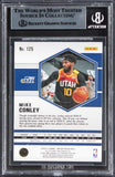 Jazz Mike Conley Authentic Signed 2020 Panini Mosaic #125 Card BAS Slabbed