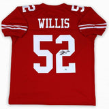 Patrick Willis Autographed SIGNED Jersey - Red - Beckett Authentic