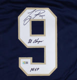 Tony Rice "88 Champs & MVP" Signed Notre Dame Fighting Irish Jersey (GT Sports)