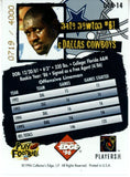 Nate Newton Autographed Dallas Cowboys 1996 Collector's Edge #DCA-14 Card 55977