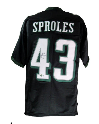 Darren Sproles Autographed Custom Football Jersey Philadelphia Eagles Beckett