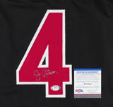 Jim Paxson Signed Portland Trail Blazers Jersey (PSA COA) 2xNBA All Star