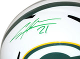 Charles Woodson Autographed Green Bay Packers F/S Flat White Helmet JSA 28239