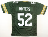 Frank Winters Signed Green Bay Packers Jersey Inscribed "SB XXXI Champs" (JSA)