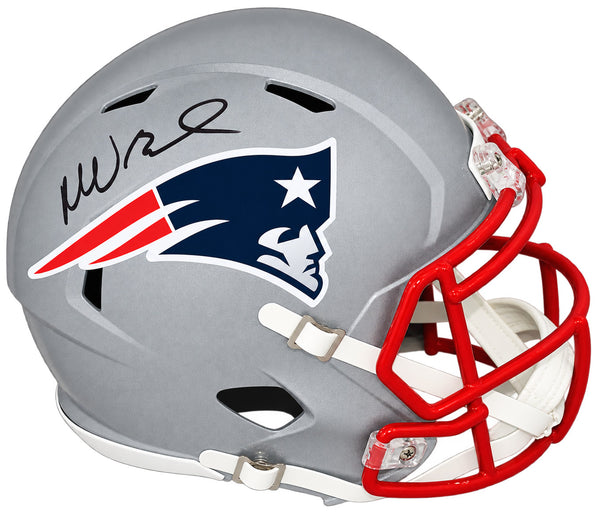 MIKE VRABEL AUTOGRAPHED NEW ENGLAND PATRIOTS FULL SIZE SPEED HELMET JSA