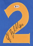 Jordan Bell Signed Golden State Warriors Custom 2019/20 Jersey (Beckett COA)