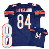 Colston Loveland Autographed Jersey - Navy - Beckett Authenticated