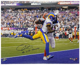 ODELL BECKHAM Jr. Autographed "SB LVI Champs" Rams 16" x 20" Photo FANATICS