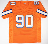 Neil Smith Signed Denver Broncos Jersey (JSA COA) 6xPro Bowl Defensive End