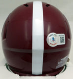 Will Anderson Autographed Alabama Mini Helmet (Smudge) Beckett QR #WU70086