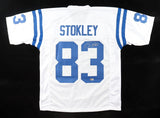 Brandon Stokley Signed Indianapolis Colts Jersey (Beckett) Super Bowl XLI Champ