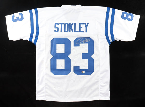 Brandon Stokley Signed Indianapolis Colts Jersey (Beckett) Super Bowl XLI Champ