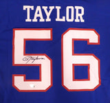 Giants Lawrence Taylor Autographed Mitchell & Ness Jersey Fanatics QL84395480