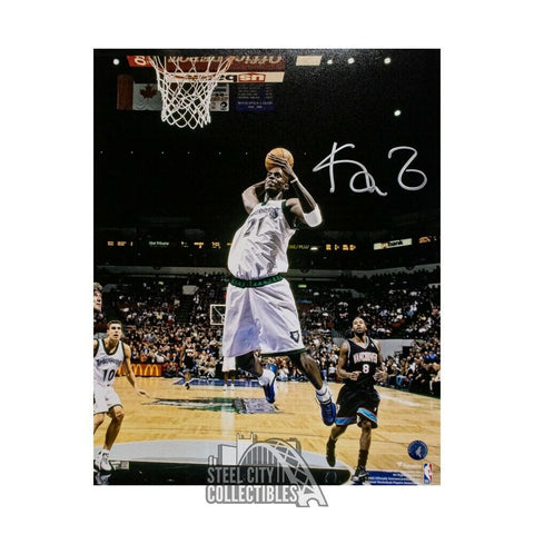 Kevin Garnett Autographed Timberwolves 16x20 Photo - Fanatics