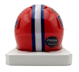 Emmitt Smith HOF Autographed Speed Mini Football Helmet Florida PROVA