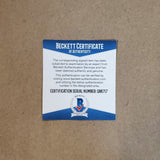 FRAMED CHICAGO BEARS MARK CARRIER AUTOGRAPHED SIGNED JERSEY BECKETT COA