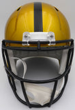 George Pickens Autographed Flash Yellow Full Size Helmet Steelers JSA #AS64677